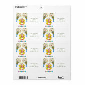 Paaslabels Etiket (Full Sheet)