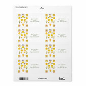 Paaslabels Etiket (Full Sheet)