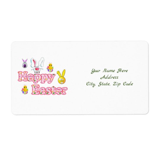 Paaslabels Etiket (Voorkant)