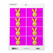 Paaslabels Etiket (Full Sheet)