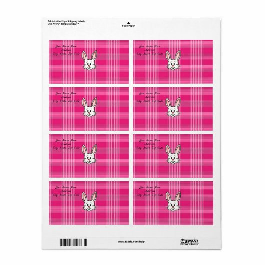 Paaslabels Etiket (Full Sheet)