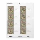 Paaslabels Etiket (Full Sheet)