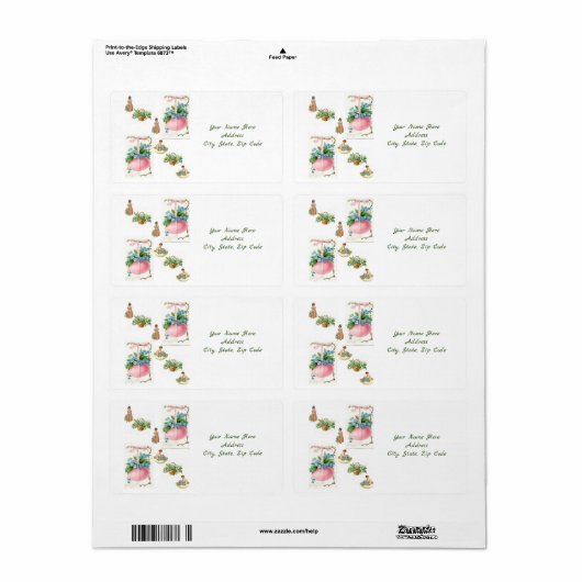 Paaslabels Etiket (Full Sheet)