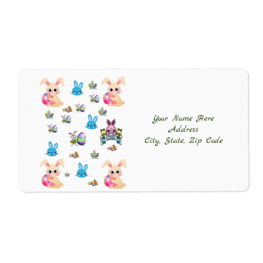 Paaslabels Etiket (Voorkant)