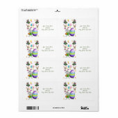 Paaslabels Etiket (Full Sheet)