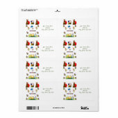 Paaslabels Etiket (Full Sheet)