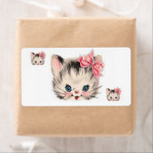 Paaslabels Kitten Etiket (Insitu)