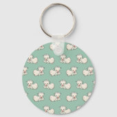 Paaslam, Baby Boerderij, religie Sleutelhanger (Achterkant)