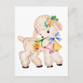 PAASLAM  FEESTDAGENKAART (Voorkant)