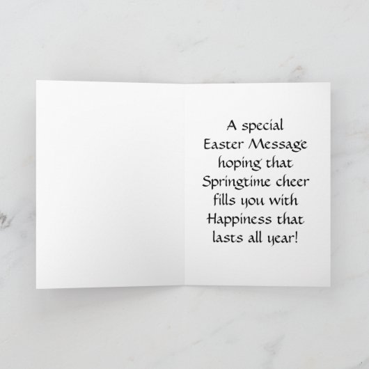 Paaslam - Kaart (Binnen)