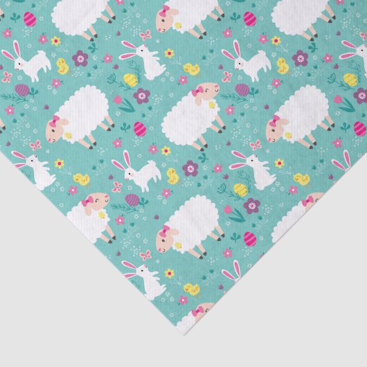 Paaslammeren Tissuepapier (Detail)