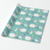Paaslammetjes Cadeaupapier (Uitgerold)