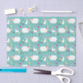 Paaslammetjes Tissuepapier (Craft)