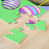 Paaslamp en eieren legpuzzel (Zijkant)