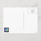 Paaslamp en zondstijging met Paaslilies Feestdagenkaart (Achterkant)