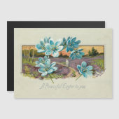  paaslandschap en vergeet-me-nots (Voorkant / Achterkant)