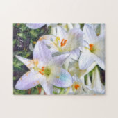 Paaslelie [bloem] legpuzzel (Horizontaal)