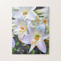 Paaslelie [bloem] legpuzzel