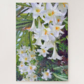 Paaslelie [bloem] legpuzzel (Verticaal)