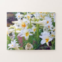 Paaslelie [bloem] legpuzzel