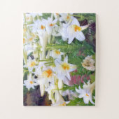 Paaslelie [bloem] legpuzzel (Verticaal)