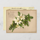  Paaslelie Briefkaart (Voorkant / Achterkant)