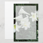 Paaslelie (Lilium regale) Briefpapier (Voorkant / Achterkant)