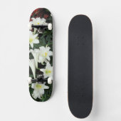 Paaslelie (Lilium regale) Persoonlijk Skateboard (Voorkant)