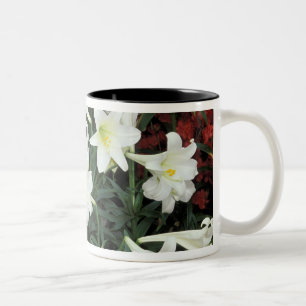 Paaslelie (Lilium regale) Tweekleurige Koffiemok