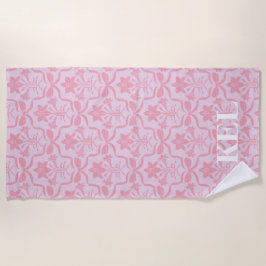 Paaslelie Monogram Strandlaken