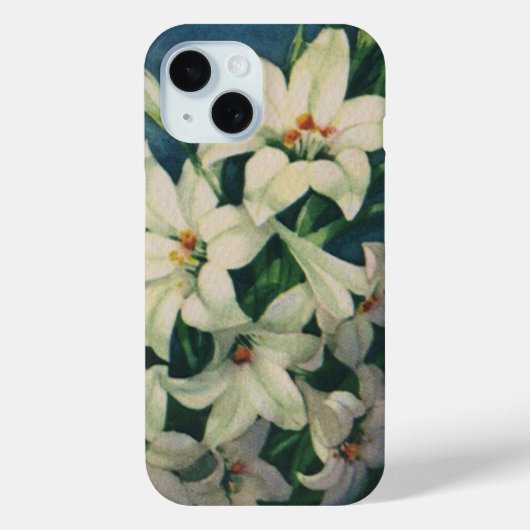 Paasleliebloemen,  paaslelies Case-Mate iPhone case (Achterkant)