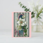  Paaslelies Feestdagenkaart (Staand voorkant)