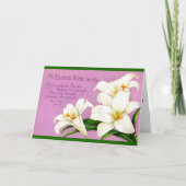 Paaslelies Paas Kaart (Voorkant)