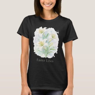 Paaslelies Waterverf - Lente Bloemrijke Elegantie T-shirt