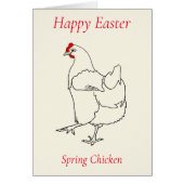 Paaslemkip, eenvoudige tekening (Voorkant)