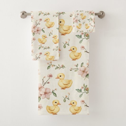 Paaslente Duckling Delight Bad Handdoek (Insitu)
