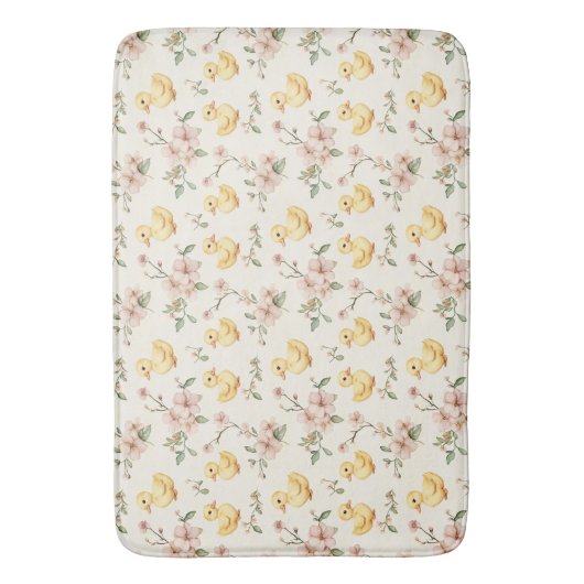 Paaslente Duckling Delight Badmat (Voorkant Verticaal)