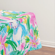 Paaslente konijntjes bloemen Preppy