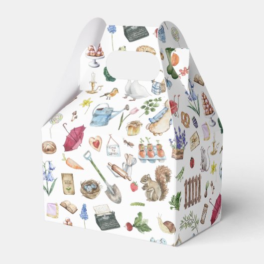 Paaslente Peter de Konijn Favor Box Bedankdoosjes (Achterkant)