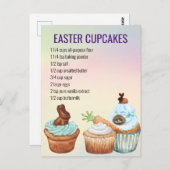 Paaslentekaart Ontvang Briefkaart (Voorkant / Achterkant)