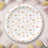 paaslentemannen (bunny Pattern) Papieren Bordje