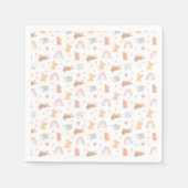 paaslentemannen (bunny Pattern) Servet (Voorkant)