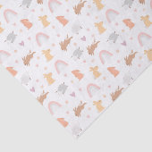 paaslentemannen (bunny Pattern) Tissuepapier (Detail)