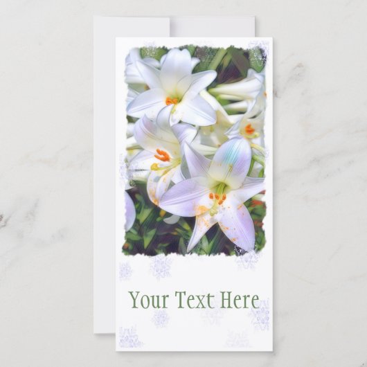 Paaslicht [Flat Guide-kaart] 案 内 状 Aankondiging (Voorkant)