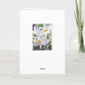 Paaslicht [Wenskaart] カ ー ド Kaart (Achterkant)