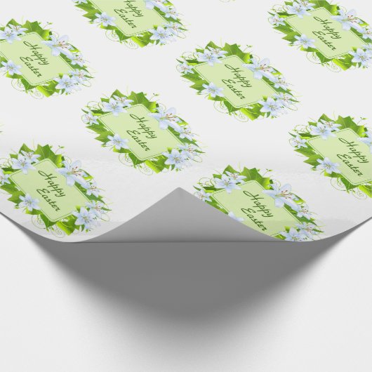 Paaslilies Cadeaupapier (Hoek)
