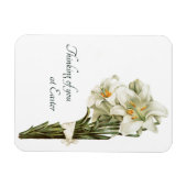 Paaslilies Magneet (Horizontaal)