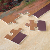 Paaslipper en kuikens Grote stuk Puzzel Legpuzzel (Zijkant)