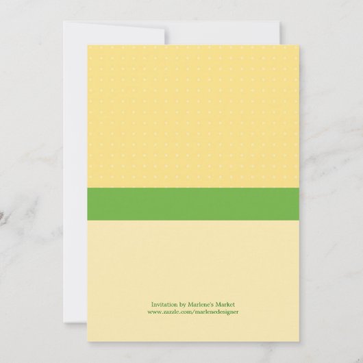 Paaslunch en Egg Hunt Uitnodiging (Achterkant)