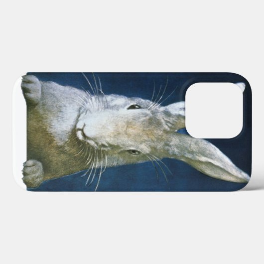 paasmaaltijd, staartje, witte konijn Case-Mate iPhone case (Achterkant (horizontaal))